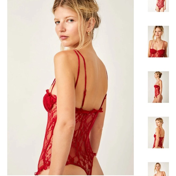 NWT Free People If You Dare Bodysuit (White) - Picture 9 of 10